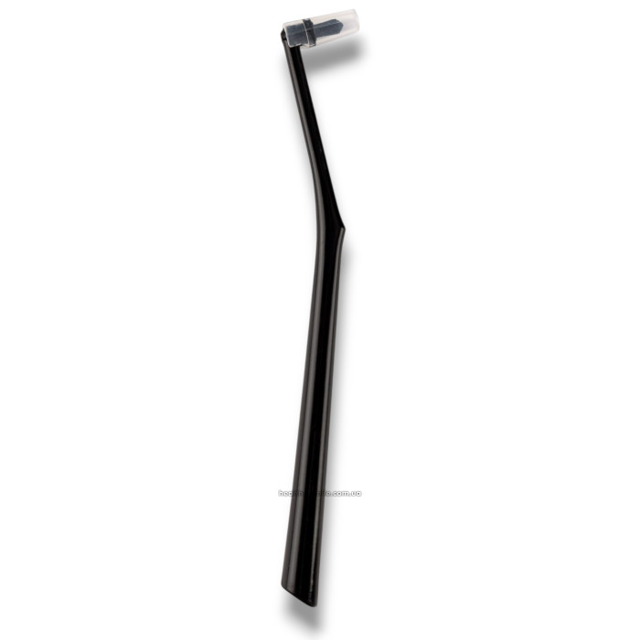 Healthy Smile Tuft Medium 9mm Mono-Flux Toothbrush, Black